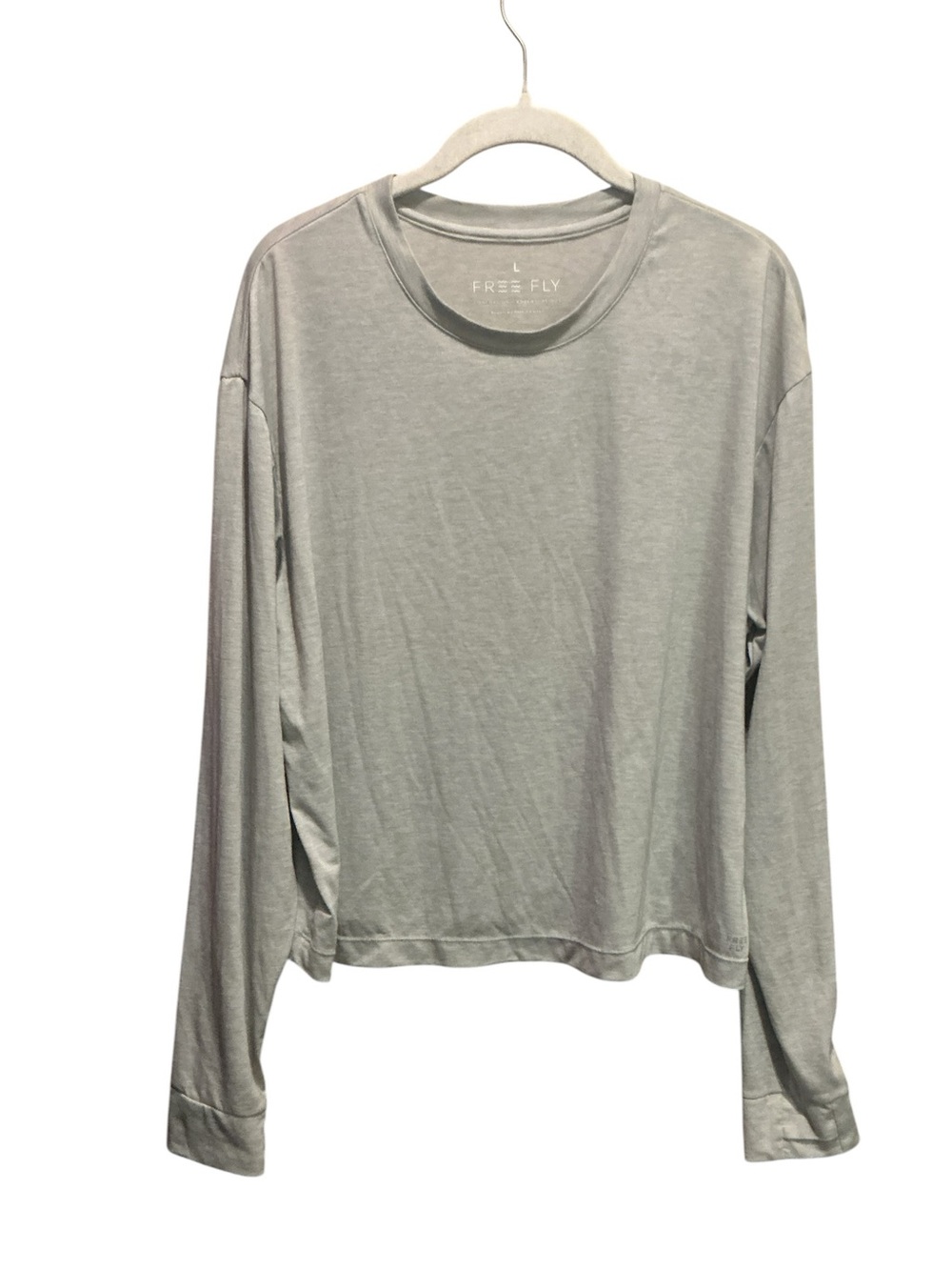 Free Fly Apparel Women’s LongSleeve Crop T Shirt